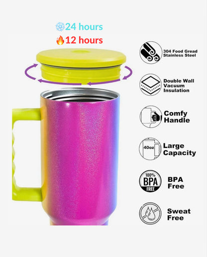 Gradient Thermal Insulated Tumbler | 1.2 liter - Re-fill - The Store