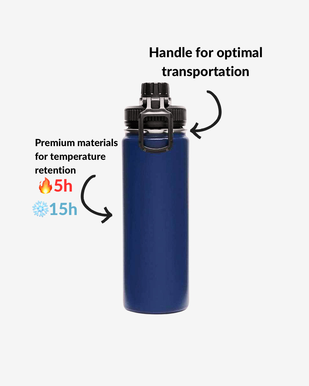 TORNADO WOMEN - Thermal insulated Sport Bottle | 600ml